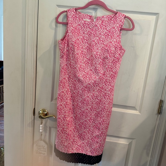 Talbots Sundress with sweater 6P & large - Picture 3 of 4